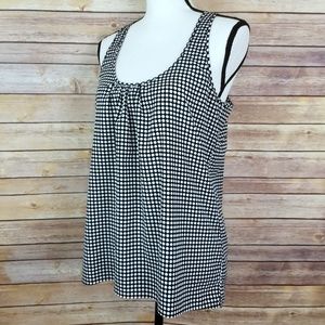 Vince Camuto Polka Dot Tank Size Small